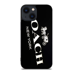 COACH NEW YORK LOGO 3 iPhone 14 Plus Case Cover