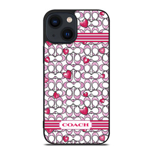 COACH NEW YORK LOVE iPhone 14 Plus Case Cover COACH NEW YORK LOVE iPhone 14 Plus Case Cover