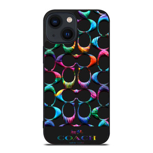 COACH NEW YORK RAINBOW 2 iPhone 14 Plus Case Cover COACH NEW YORK RAINBOW 2 iPhone 14 Plus Case Cover