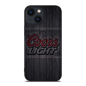 COORS LIGHT WOODEN LOGO iPhone 14 Plus Case Cover