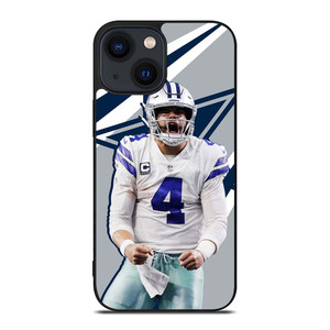 DARK PRESCOTT DALLAS COWBOYS iPhone 14 Plus Case Cover
