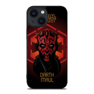 DARTH MAUL STAR WARS ART iPhone 14 Plus Case Cover DARTH MAUL STAR WARS ART iPhone 14 Plus Case Cover