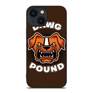 DAWG POUND CLEVELAND BROWNS iPhone 14 Plus Case Cover DAWG POUND CLEVELAND BROWNS iPhone 14 Plus Case Cover