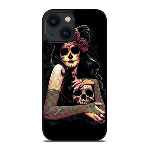 DAY OF THE DEAD ART iPhone 14 Plus Case Cover