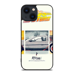 DELOREAON CAR BACK TO THE FUTURE iPhone 14 Plus Case Cover DELOREAON CAR BACK TO THE FUTURE iPhone 14 Plus Case Cover