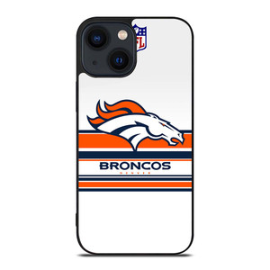 DENVER BRONCOS STRIPE LOGO iPhone 14 Plus Case Cover