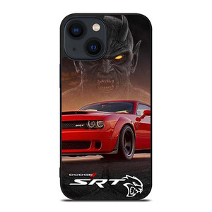 DODGE SRT DEMON CAR LOGO iPhone 14 Plus Case Cover DODGE SRT DEMON CAR LOGO iPhone 14 Plus Case Cover