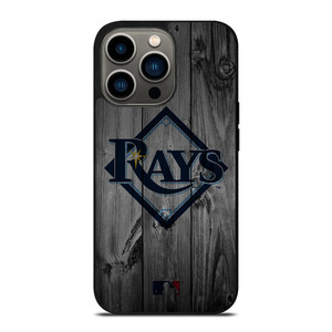TAMPA BAY RAYS BASEBALL MLB WOOD LOGO iPhone 13 Pro Case Cover
