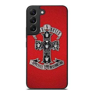 GUNS N ROSES ROCK BAND RED Samsung Galaxy S22 Plus Case Cover