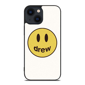 DREW SMILEY FACE LOGO iPhone 14 Plus Case Cover DREW SMILEY FACE LOGO iPhone 14 Plus Case Cover