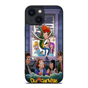 DUNCANVILLE CARTOON MOVIES POSTER iPhone 14 Plus Case Cover DUNCANVILLE CARTOON MOVIES POSTER iPhone 14 Plus Case Cover