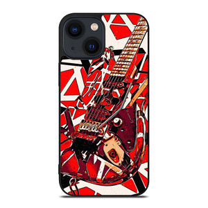 EDDIE VAN HALEN GUITAR ART iPhone 14 Plus Case Cover