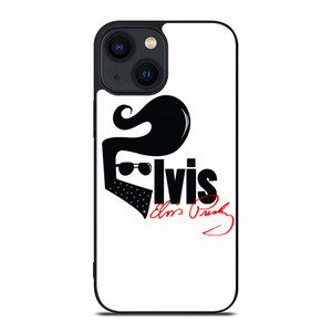 ELVIS PRESLEY SILHOUETTE iPhone 14 Plus Case Cover ELVIS PRESLEY SILHOUETTE iPhone 14 Plus Case Cover