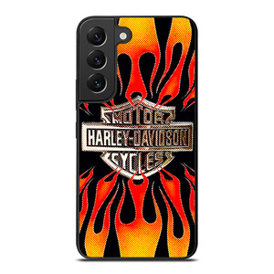 HARLAY DAVIDSON MOTOR FIRE LOGO Samsung Galaxy S22 Plus Case Cover