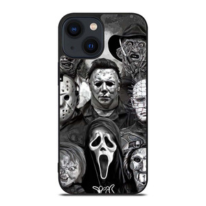 FAMOUS HORROR COLLAGE iPhone 14 Plus Case Cover