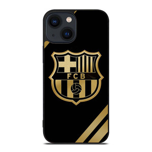 FC BARCELONA GOLD LOGO iPhone 14 Plus Case Cover