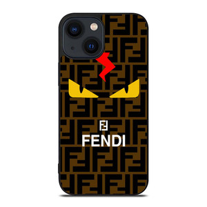 FENDI ROMA EYES LOGO 2 iPhone 14 Plus Case Cover