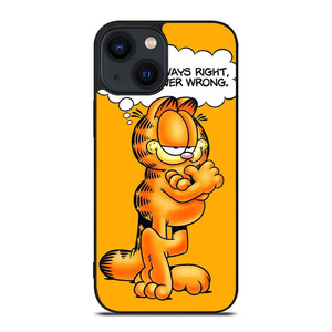 GARFIELD LAZY CAT QUOTE iPhone 14 Plus Case Cover GARFIELD LAZY CAT QUOTE iPhone 14 Plus Case Cover