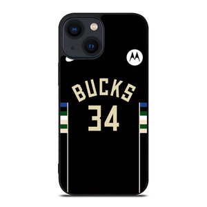 GIANNIS ANTETOKOUNMPU MILWAUKEE BUCKS KIT iPhone 14 Plus Case Cover