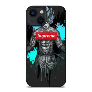GOKU SUPREME SPLASH PAINT EFFECT iPhone 14 Plus Case Cover