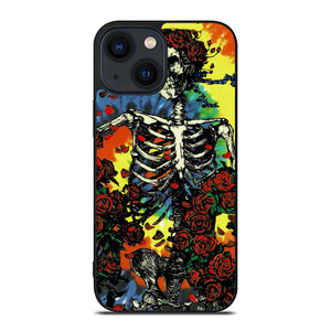 GRATEFUL DEAD SKULL AND ROSE NEW iPhone 14 Plus Case Cover