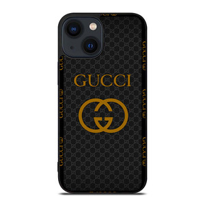 GUCCI ROUND PATTERN iPhone 14 Plus Case Cover GUCCI ROUND PATTERN iPhone 14 Plus Case Cover