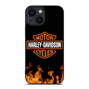 HARLEY DAVIDSON FIRE LOGO iPhone 14 Plus Case Cover