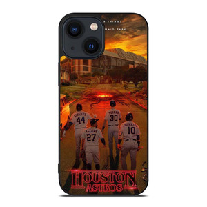 HOUSTON ASTROS STRANGER THINK iPhone 14 Plus Case Cover
