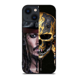 JACK SPARROW PIRATES OF THE CARIBBEAN SKULL iPhone 14 Plus Case Cover