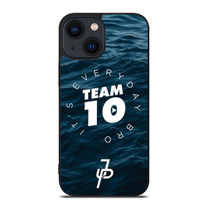 JAKE PAUL TEAM 10 JP LOGO iPhone 14 Plus Case Cover JAKE PAUL TEAM 10 JP LOGO iPhone 14 Plus Case Cover