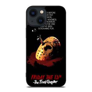JASON FRIDAY THE 13TH HORROR MOVIE iPhone 14 Plus Case Cover