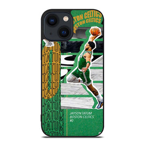 JAYSON TATUM DUNK BOSTON CELTICS iPhone 14 Plus Case Cover JAYSON TATUM DUNK BOSTON CELTICS iPhone 14 Plus Case Cover