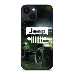 JEEP IN JUNGLE iPhone 14 Plus Case Cover