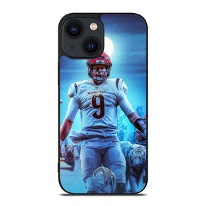 JOE BURROW CINCINNATI BENGALS TIGER iPhone 14 Plus Case Cover