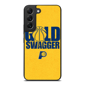 INDIANA PACERS NBA BASKETBALL GOLD SWAGGER Samsung Galaxy S22 Plus Case Cover