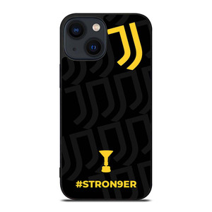 JUVENTUS FC CHAMPIONS STRONGER iPhone 14 Plus Case Cover