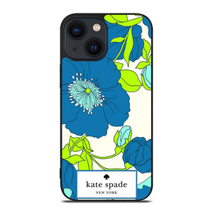 KATE SPADE BLUE FLORAL iPhone 14 Plus Case Cover