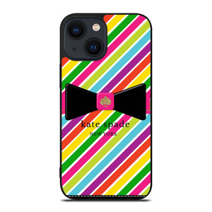 KATE SPADE COLORFUL STRIPE iPhone 14 Plus Case Cover