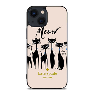 KATE SPADE MEOW CAT iPhone 14 Plus Case Cover