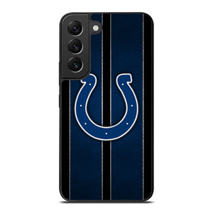 INDIANAPOLIS COLTS NFL METAL STRIPE Samsung Galaxy S22 Plus Case Cover