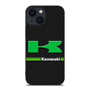 KAWASAKI LOGO CARBOON iPhone 14 Plus Case Cover