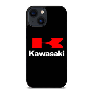KAWASAKI MOTOR RED LOGO iPhone 14 Plus Case Cover