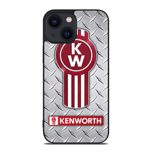KENWORTH TRUCKS METAL PLATE iPhone 14 Plus Case Cover
