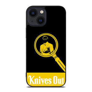 KNIVES OUT DANIEL CRAIG SILHOUETTE iPhone 14 Plus Case Cover KNIVES OUT DANIEL CRAIG SILHOUETTE iPhone 14 Plus Case Cover