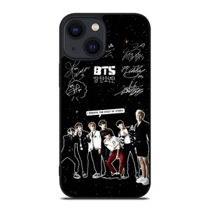 KPOP BANGTAN BOYS BTS SIGNATURE iPhone 14 Plus Case Cover KPOP BANGTAN BOYS BTS SIGNATURE iPhone 14 Plus Case Cover