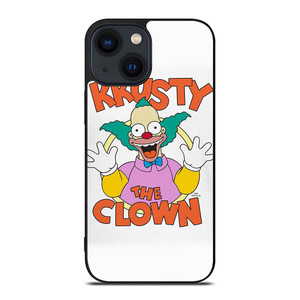 KRUSTY THE CLOWN THE SIMPSONS iPhone 14 Plus Case Cover KRUSTY THE CLOWN THE SIMPSONS iPhone 14 Plus Case Cover