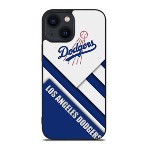 LA DODGERS WHITE BLUE STRIPS iPhone 14 Plus Case Cover LA DODGERS WHITE BLUE STRIPS iPhone 14 Plus Case Cover
