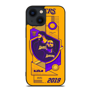 LA LAKERS LEBRON JAMES & ANTHONY DAVIS iPhone 14 Plus Case Cover LA LAKERS LEBRON JAMES & ANTHONY DAVIS iPhone 14 Plus Case Cover