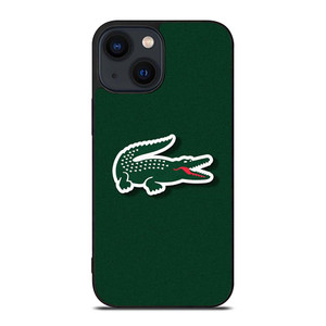 LACOSTE CROCODILE GREEN iPhone 14 Plus Case Cover