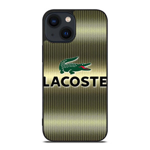 LACOSTE GOLD EMBLEM iPhone 14 Plus Case Cover